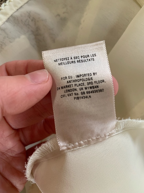 Anthropologie Leifnotes Women’s Boho Field Biology Floral Lace-Trim Maxi Dress - Picture 10 of 11